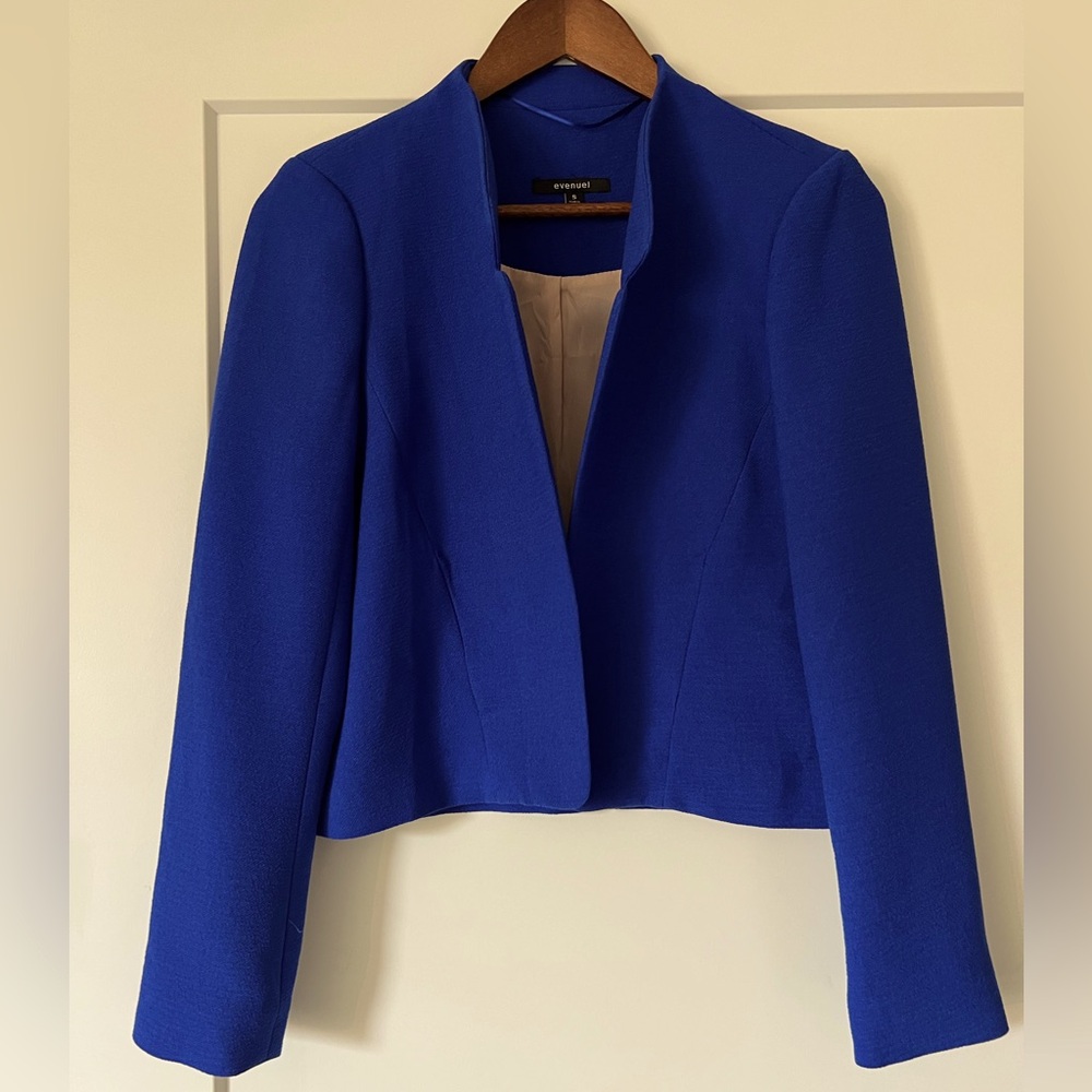 💙Cropped Royal Blue Blazer (S)